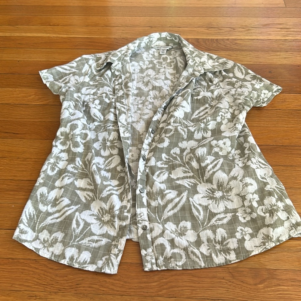 Green Hawaiian Shirt